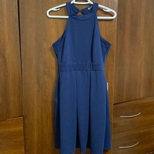 Berrydress Navy blue open back Medium
